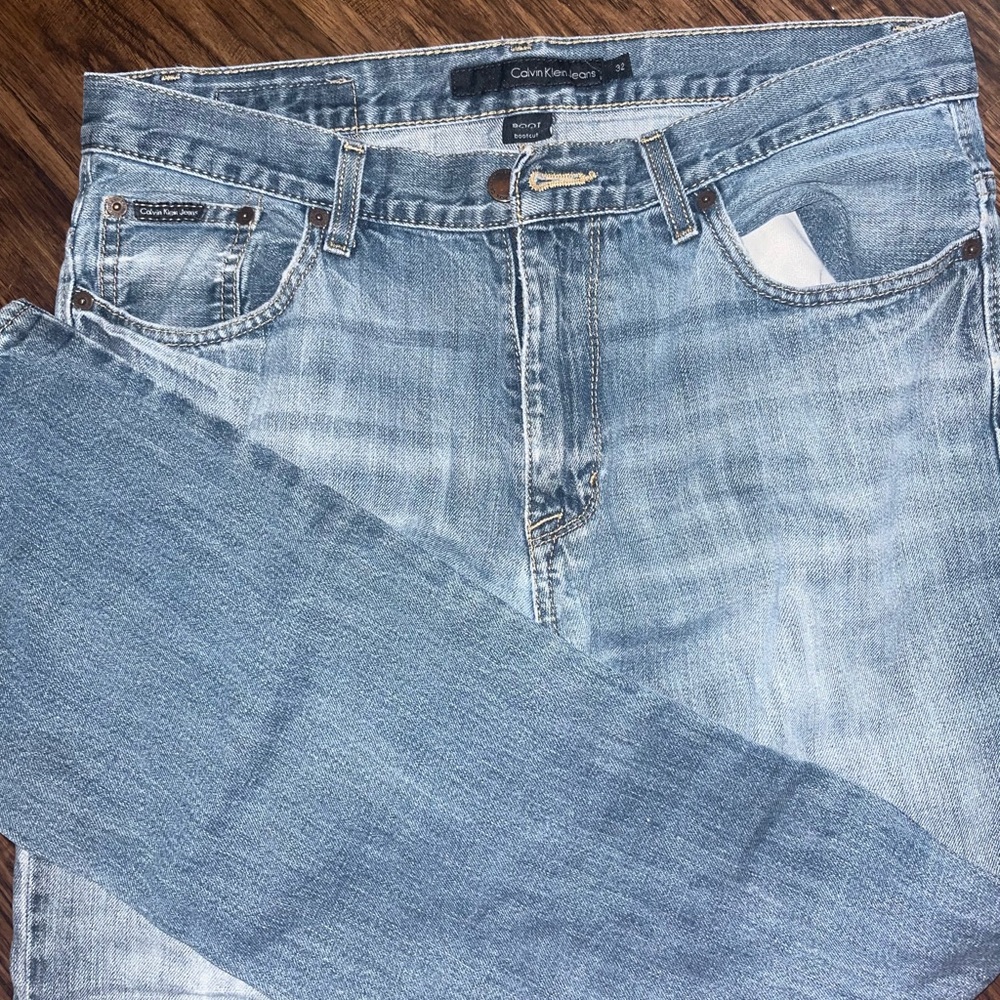 Calvin Klein Bootcut Denim Jeans, size: 32